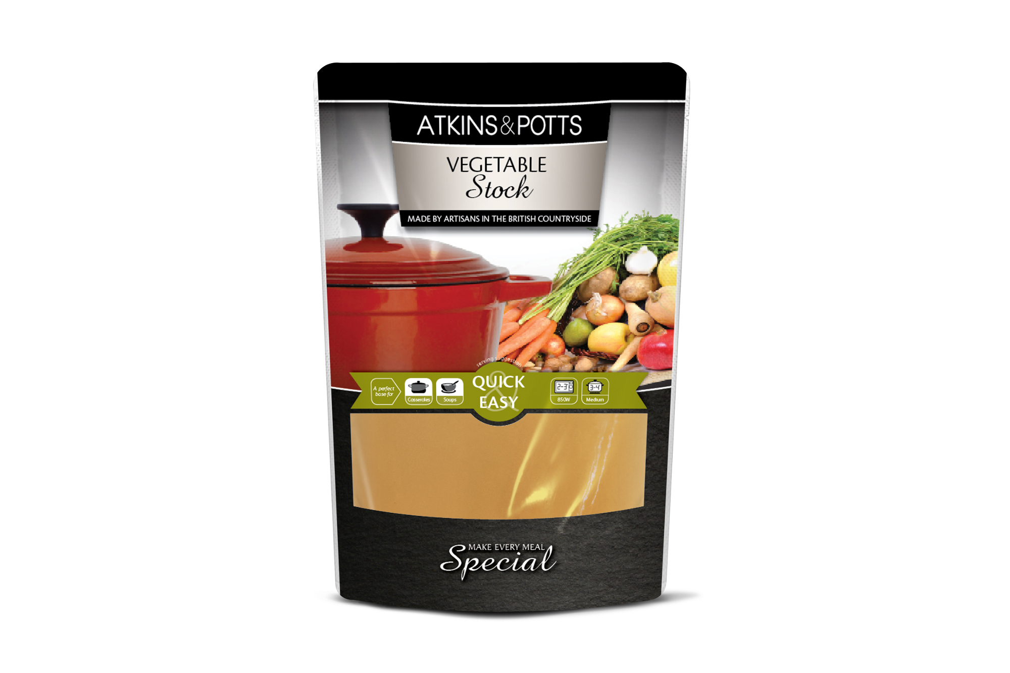 Atkins & Potts Vegetable Stock
