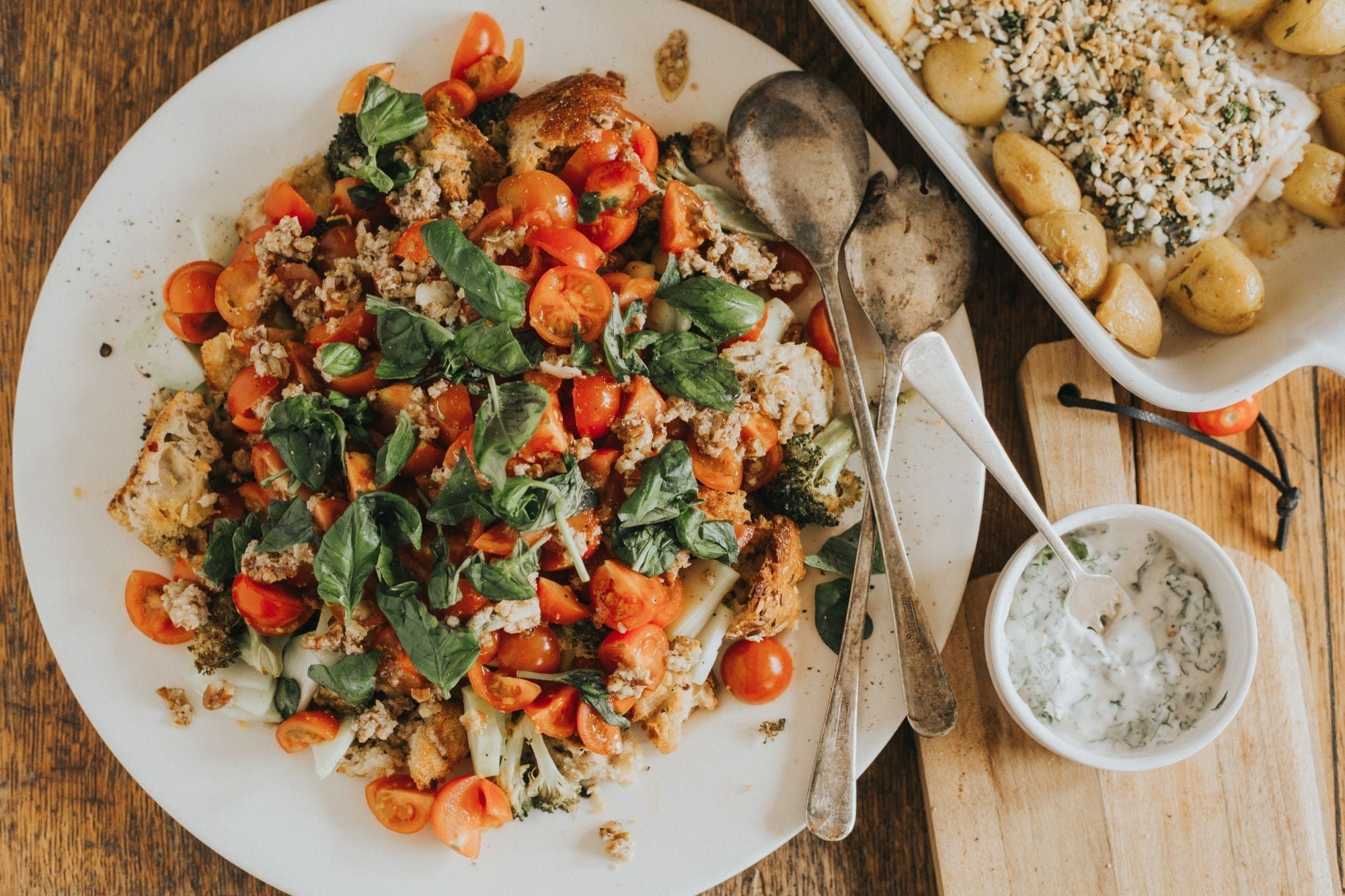 Broccoli Panzanella from Greendale