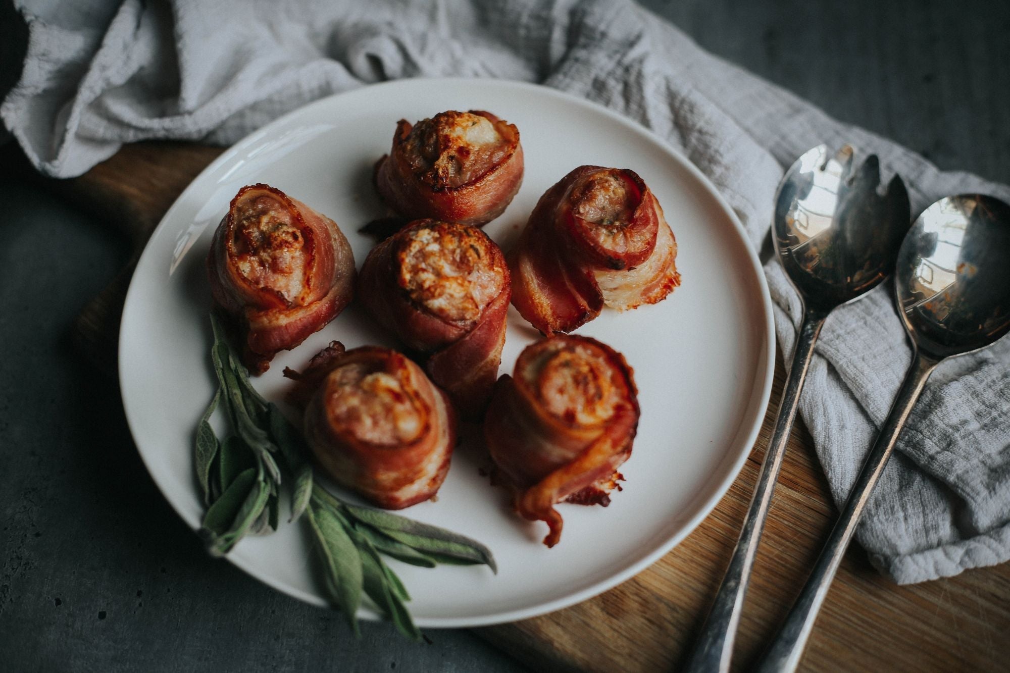 Bacon-Wrapped Sausage Balls Recipe