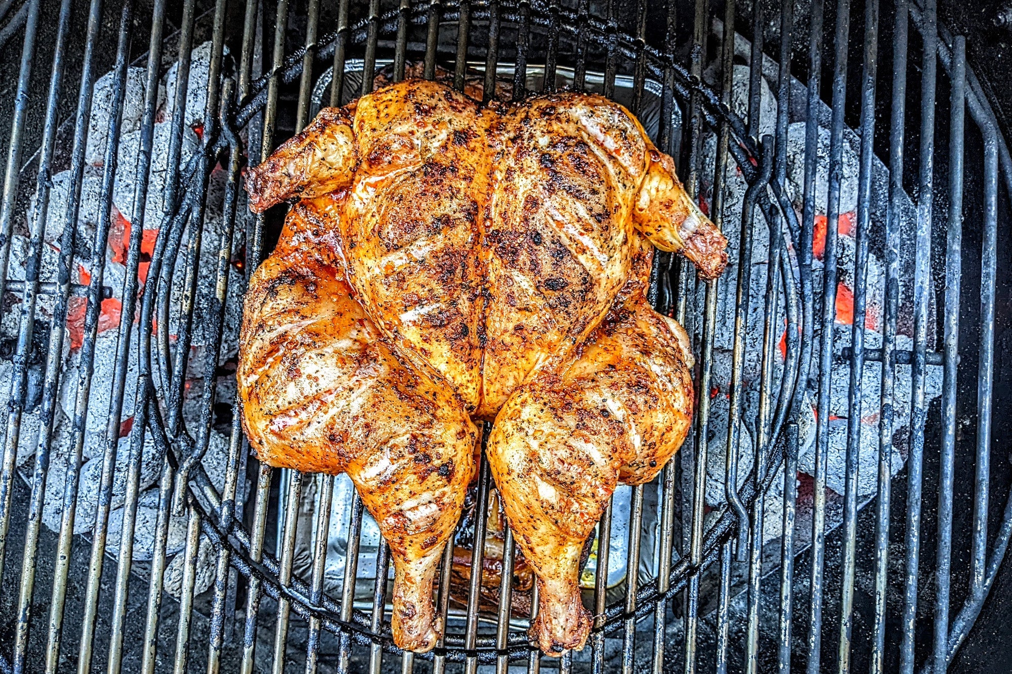 BBQ Diaries; Spatchcock Chicken with Butternut Squash Recipe