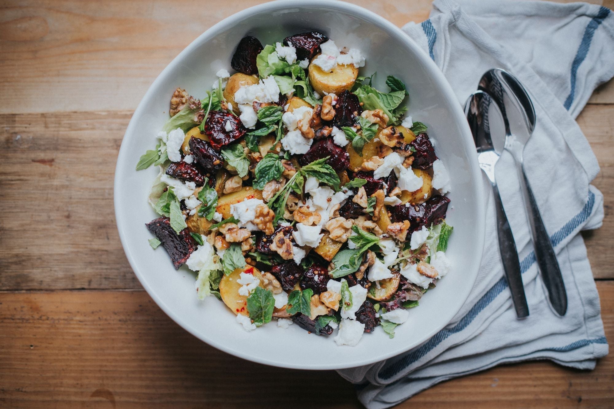 Beetroot, Rocket and Feta Salad