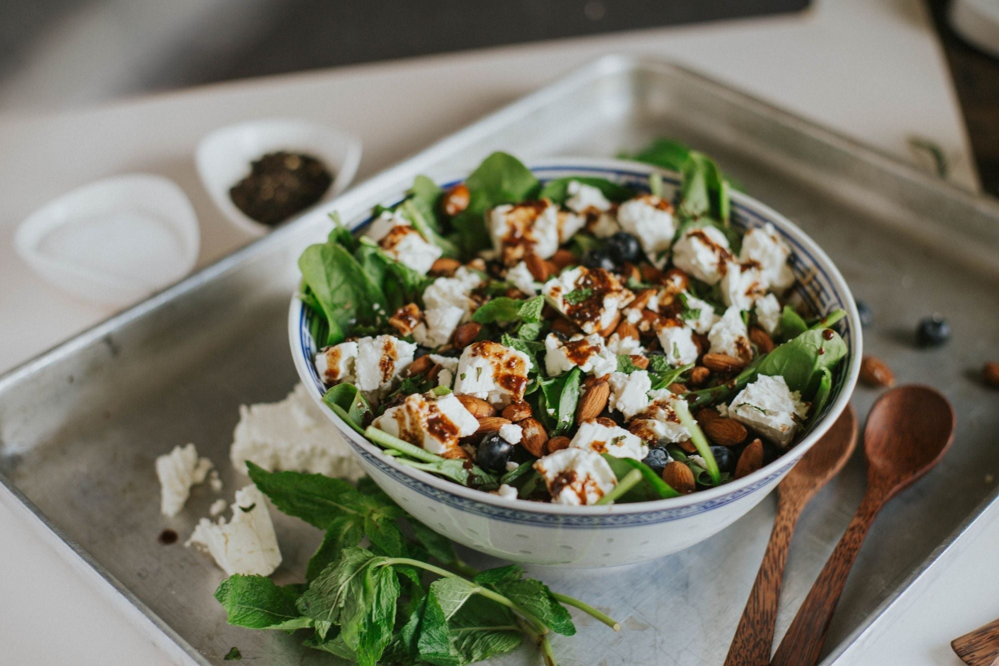 Blueberry & Feta Salad Recipe
