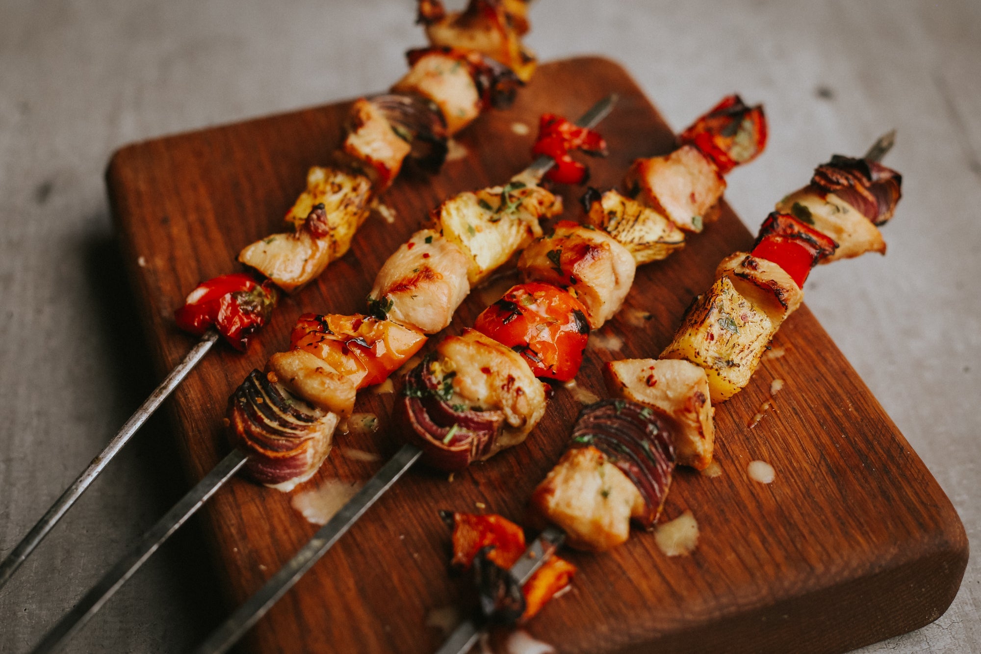 Caribbean-Style Chicken Kebabs Recipe