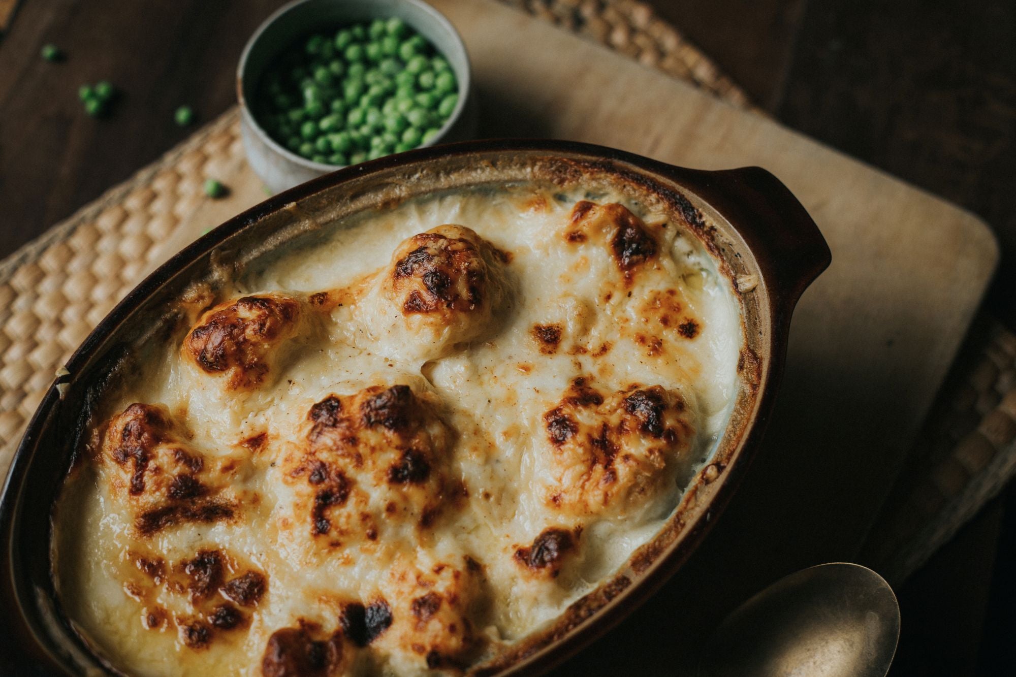 Cauliflower Cheese with Hawkridge Cheddar