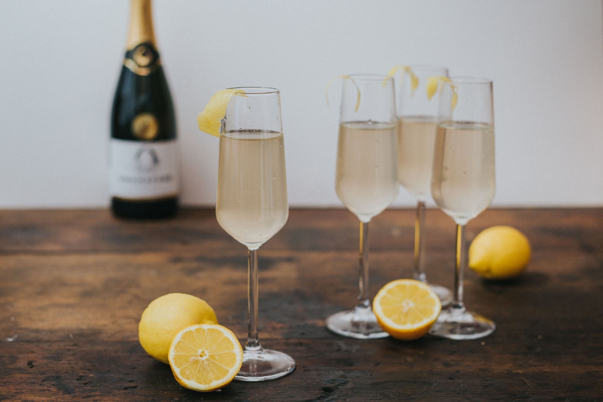 French 75 Gin Cocktail Recipe