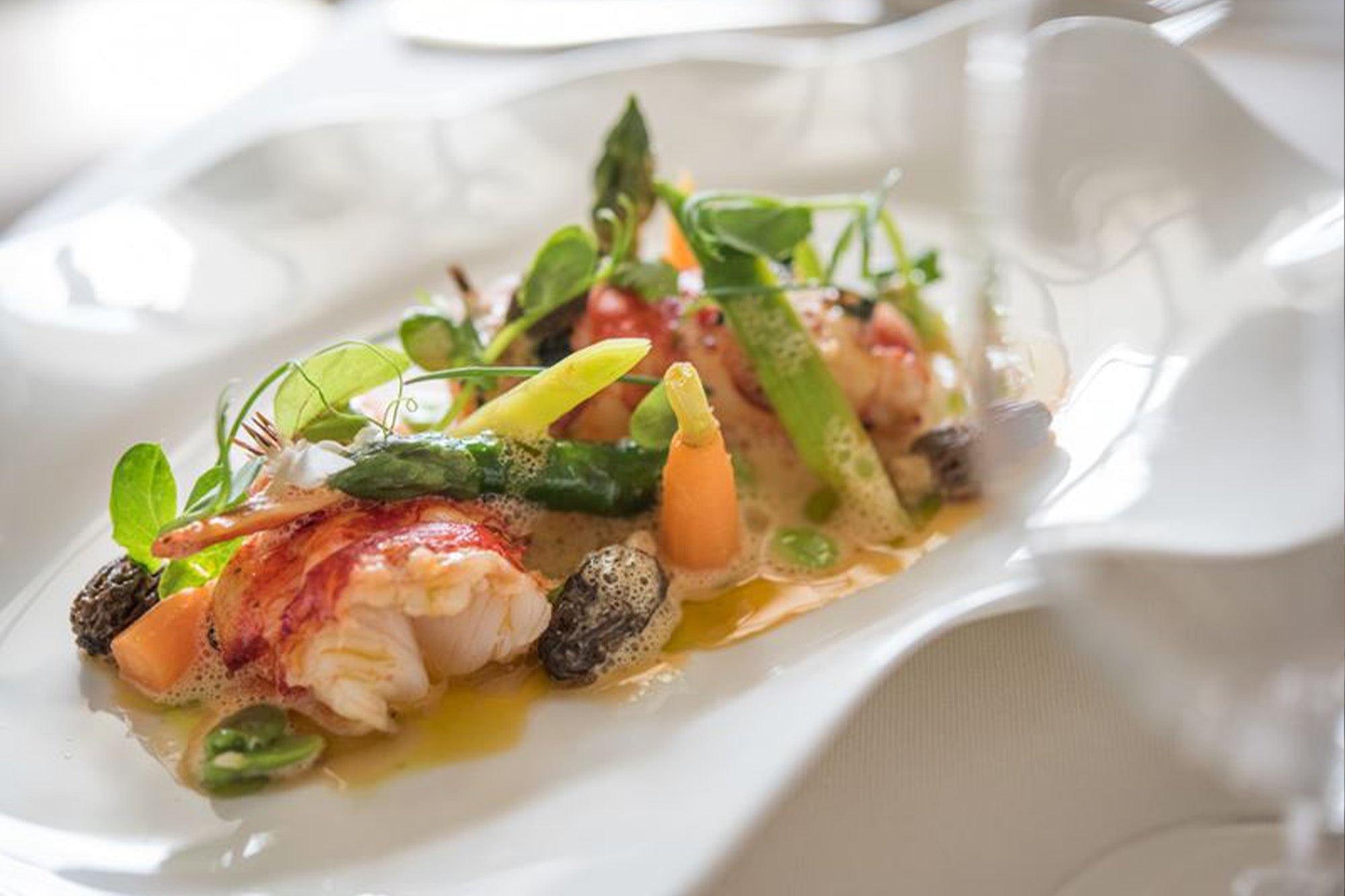 Fricassée of Lyme Bay Lobster Recipe