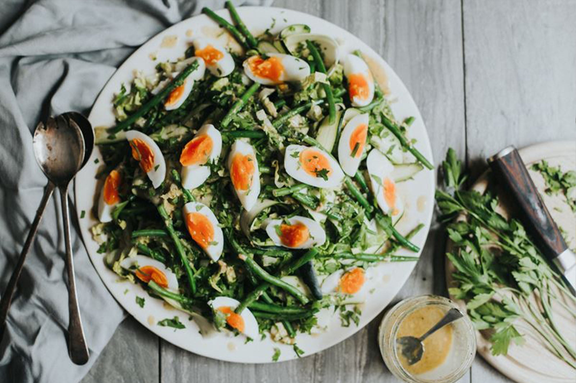 Green Bean & Courgette Salad
