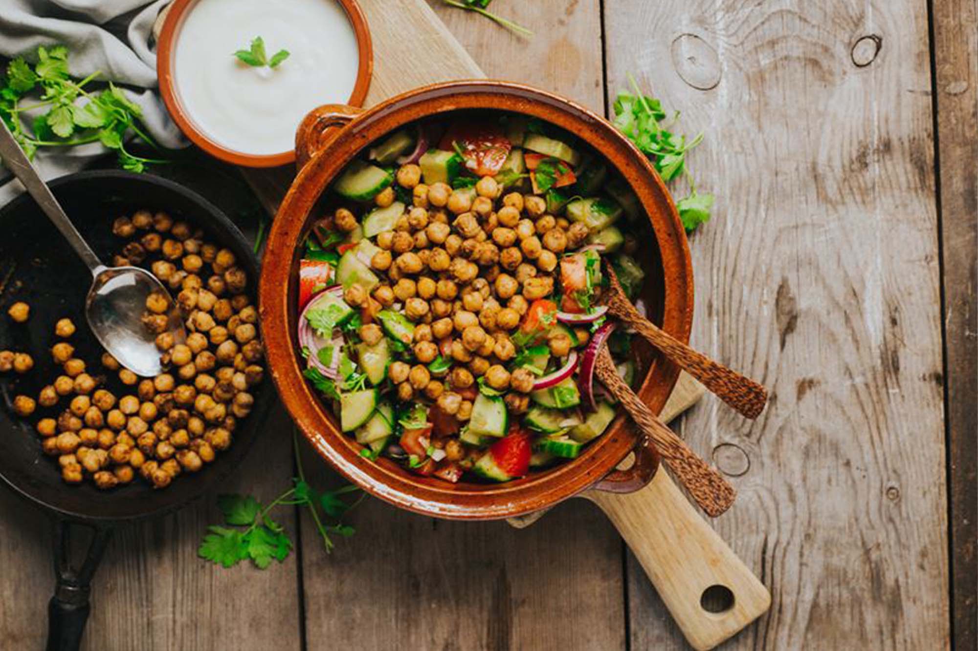 HATARI Spiced Chickpea Salad