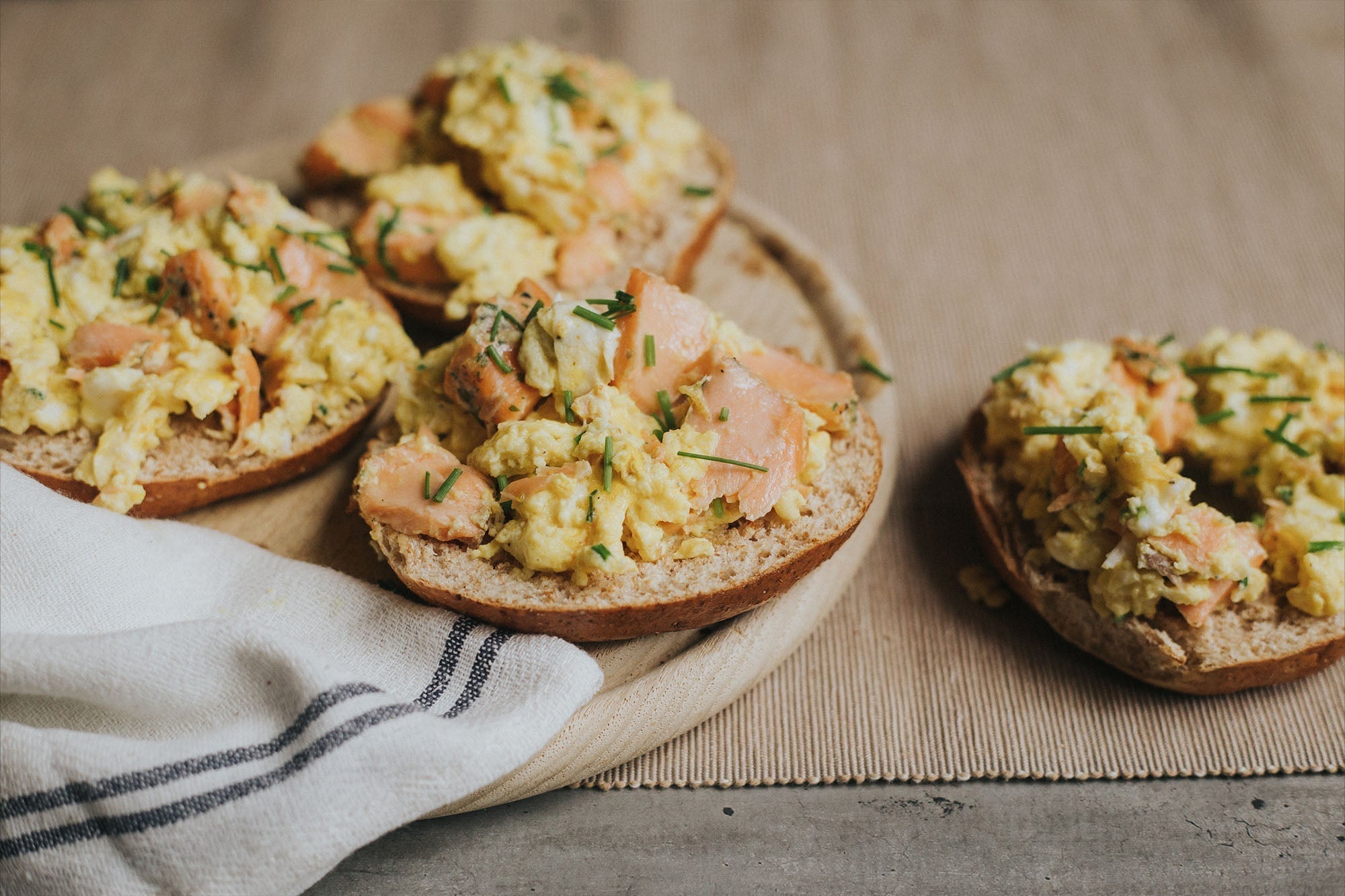 Leftover Salmon Recipe - Salmon Scramble