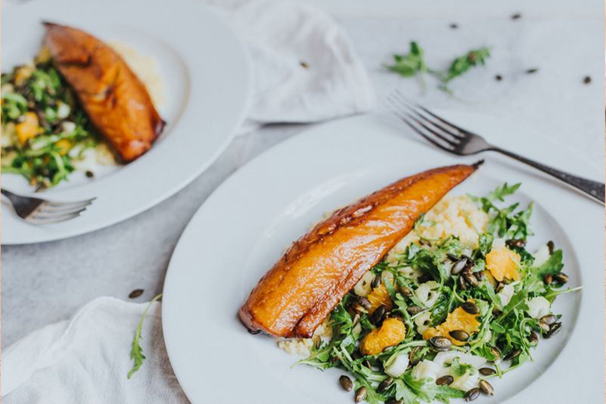 Mackerel, Orange & Rocket Salad Recipe