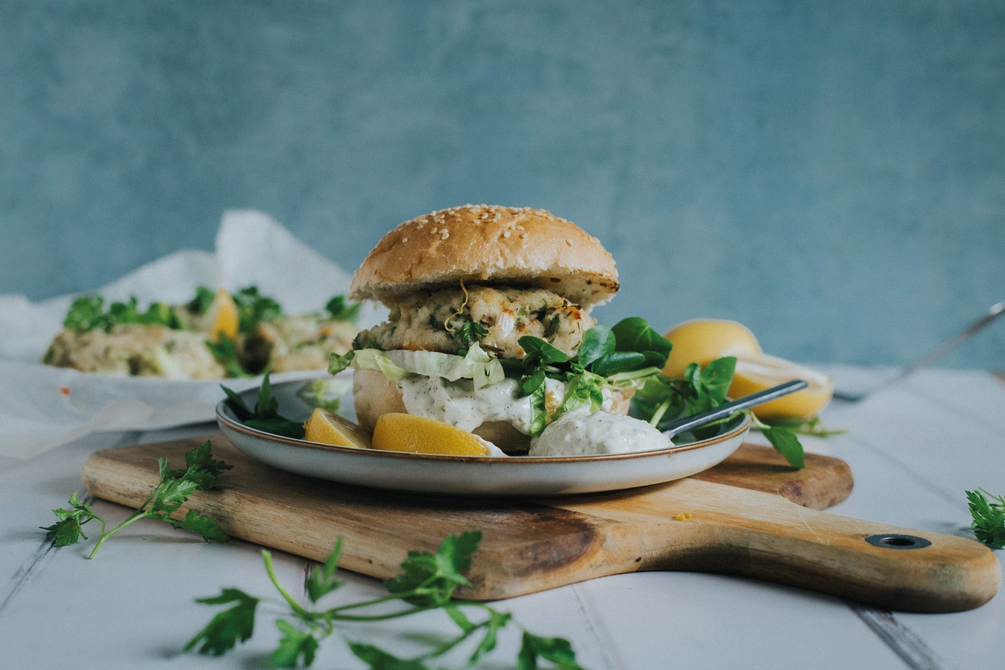 White Fish Burger Recipe