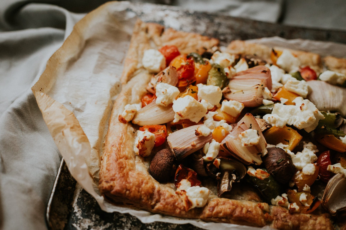Puff Pastry Tart with Vegetables &amp; Feta
 | Greendale Farm Shop