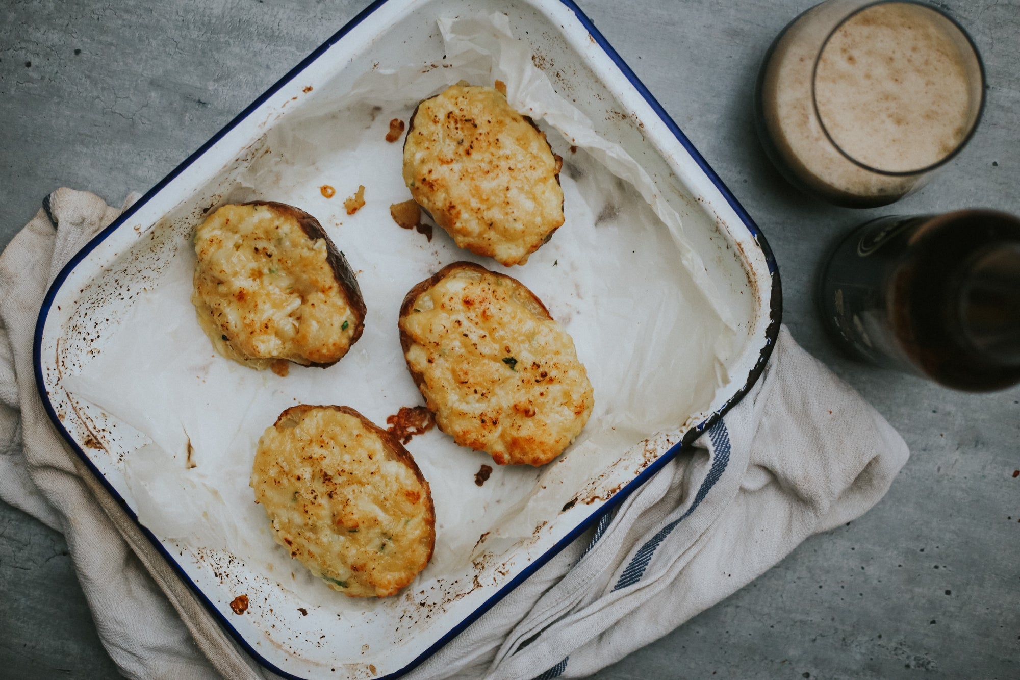 Rarebit Baked Potato Recipe
