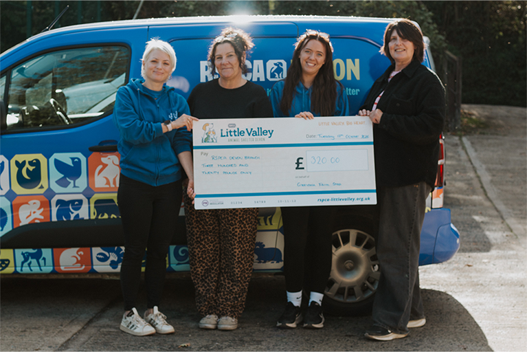 Greendale Farm Shop supports RSPCA Little Valley Animal Shelter