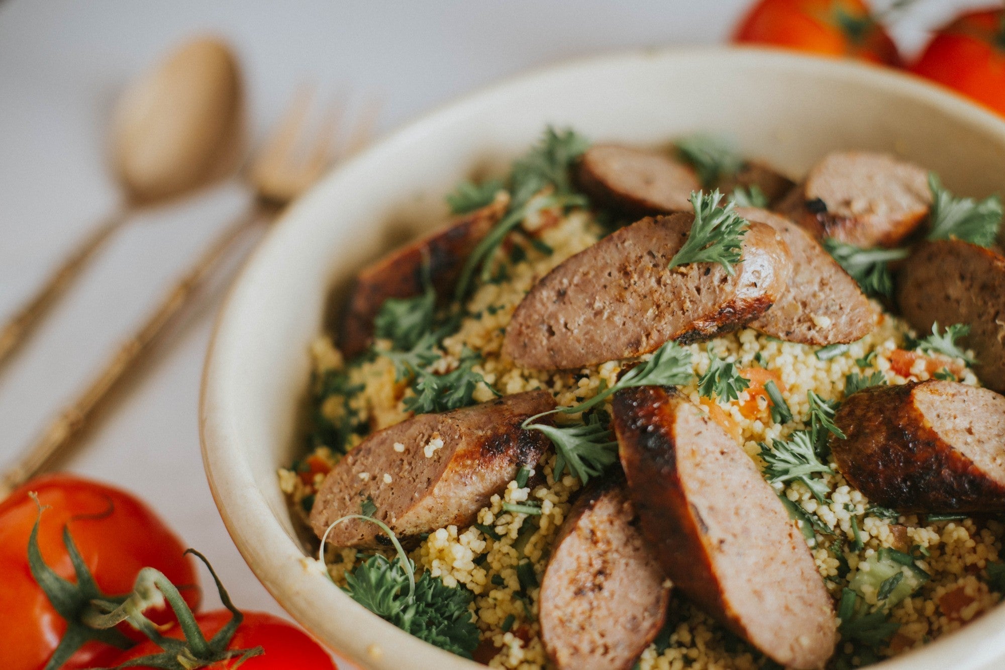 Sausage and Couscous Salad Recipe