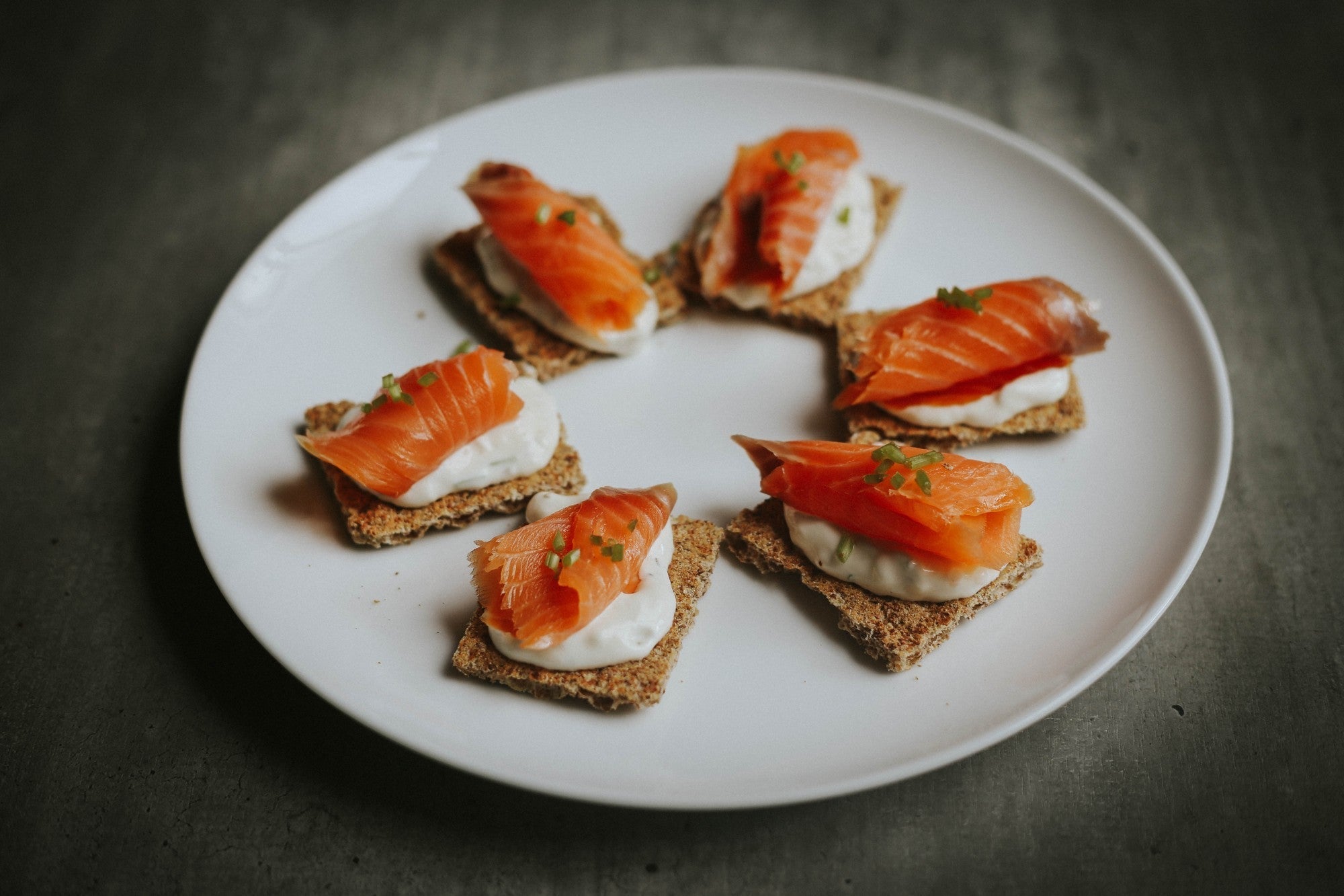 Smoked Salmon on Rye