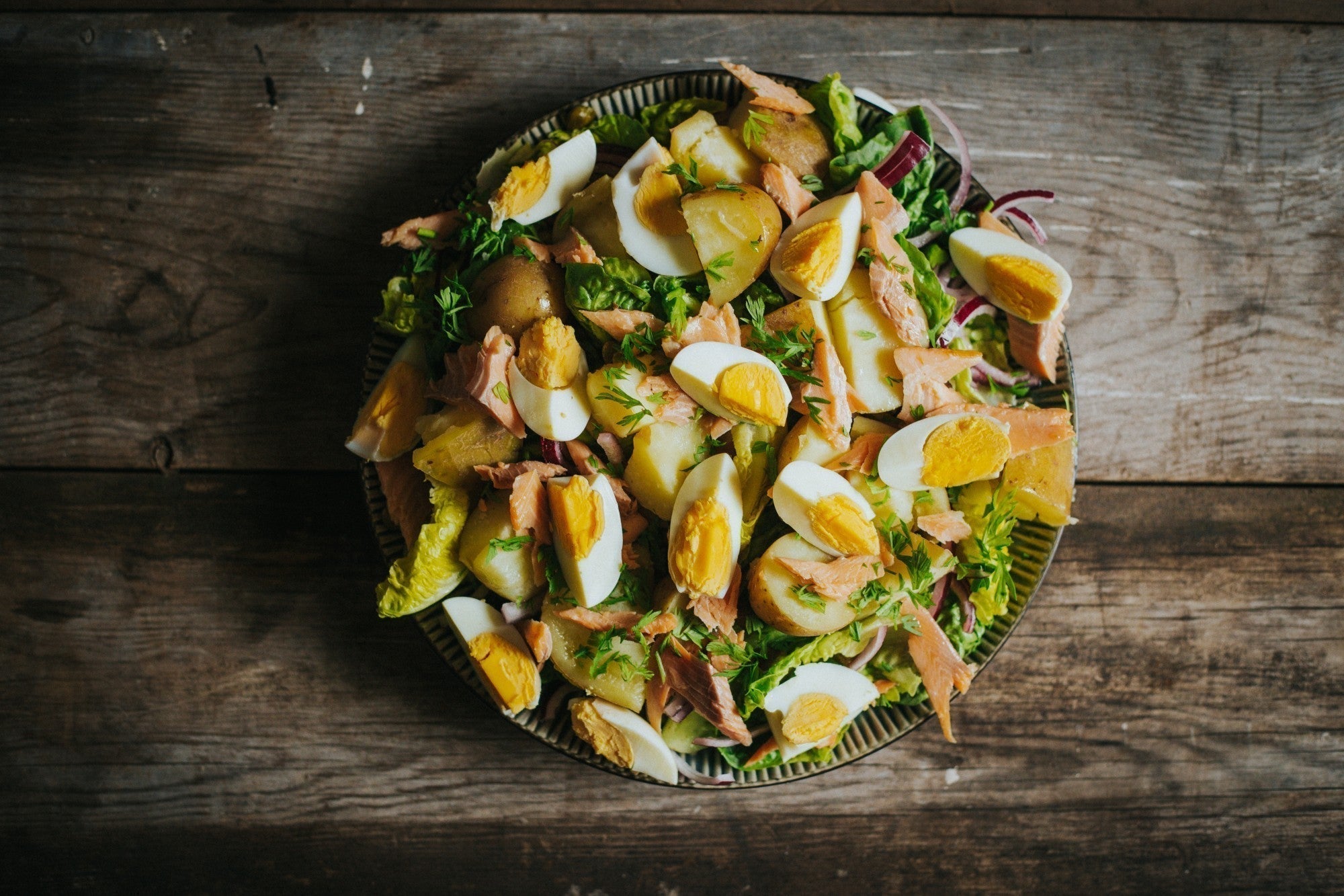 Smoked Trout Salad Recipe