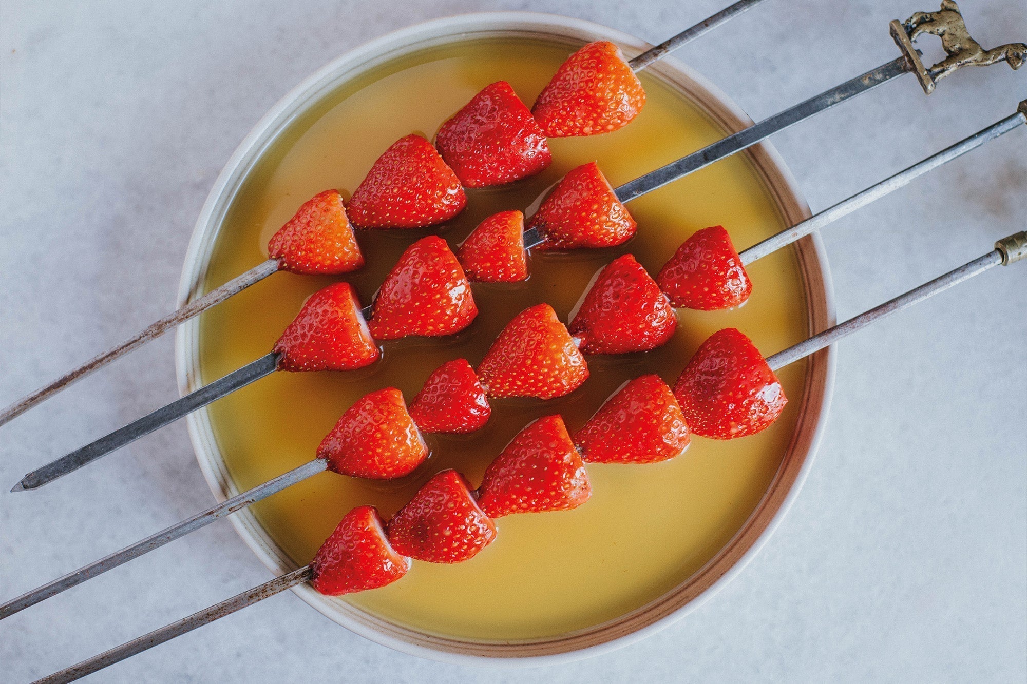 Strawberry & Orange Brochettes