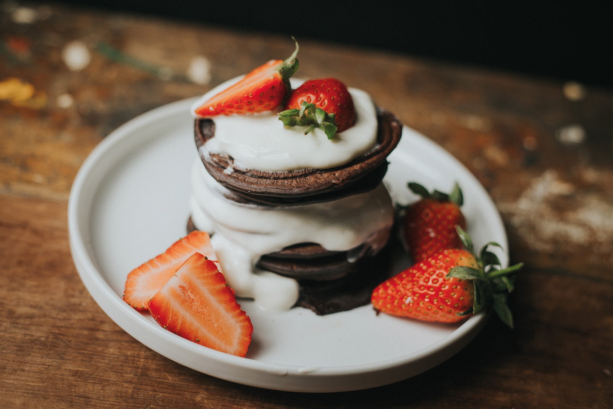 Vegan Chocolate Pancakes Recipe