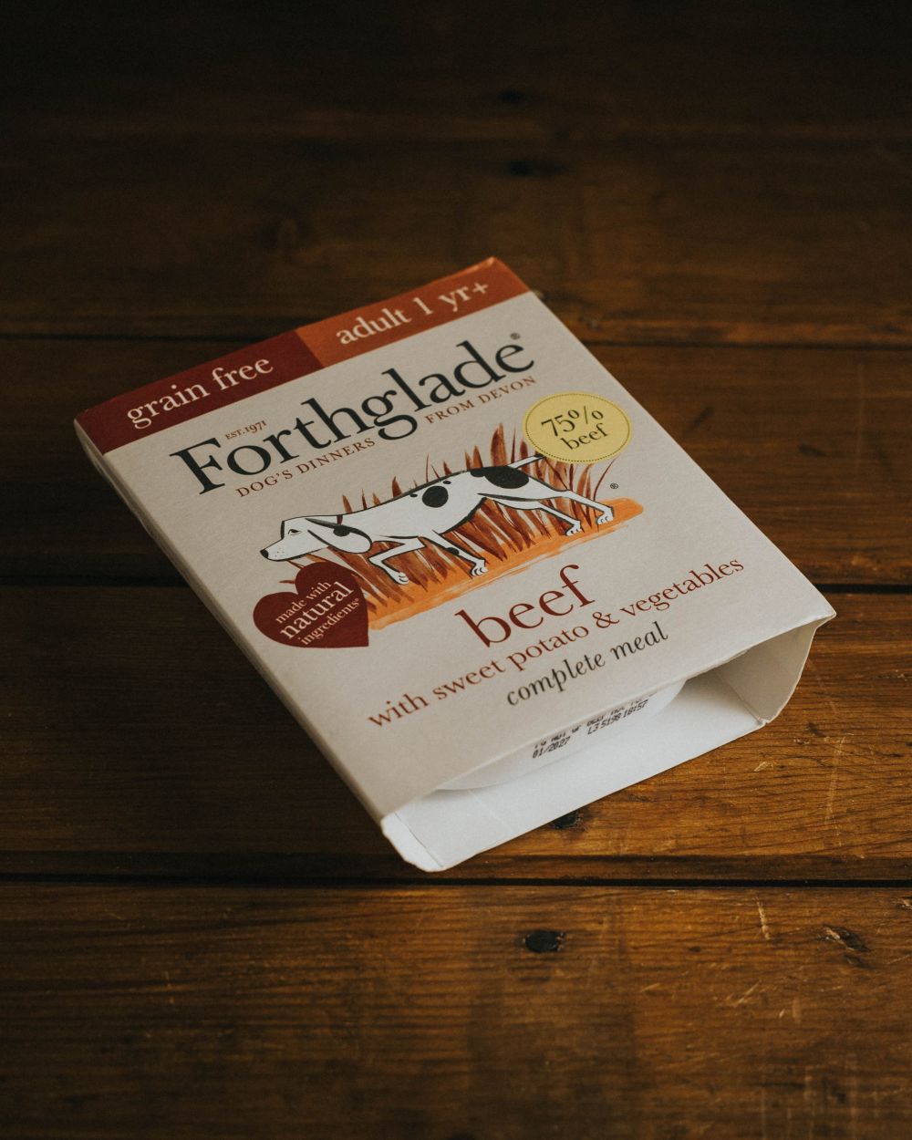 Forthglade Beef & Sweet Potato Wet Dog Food (395g)
