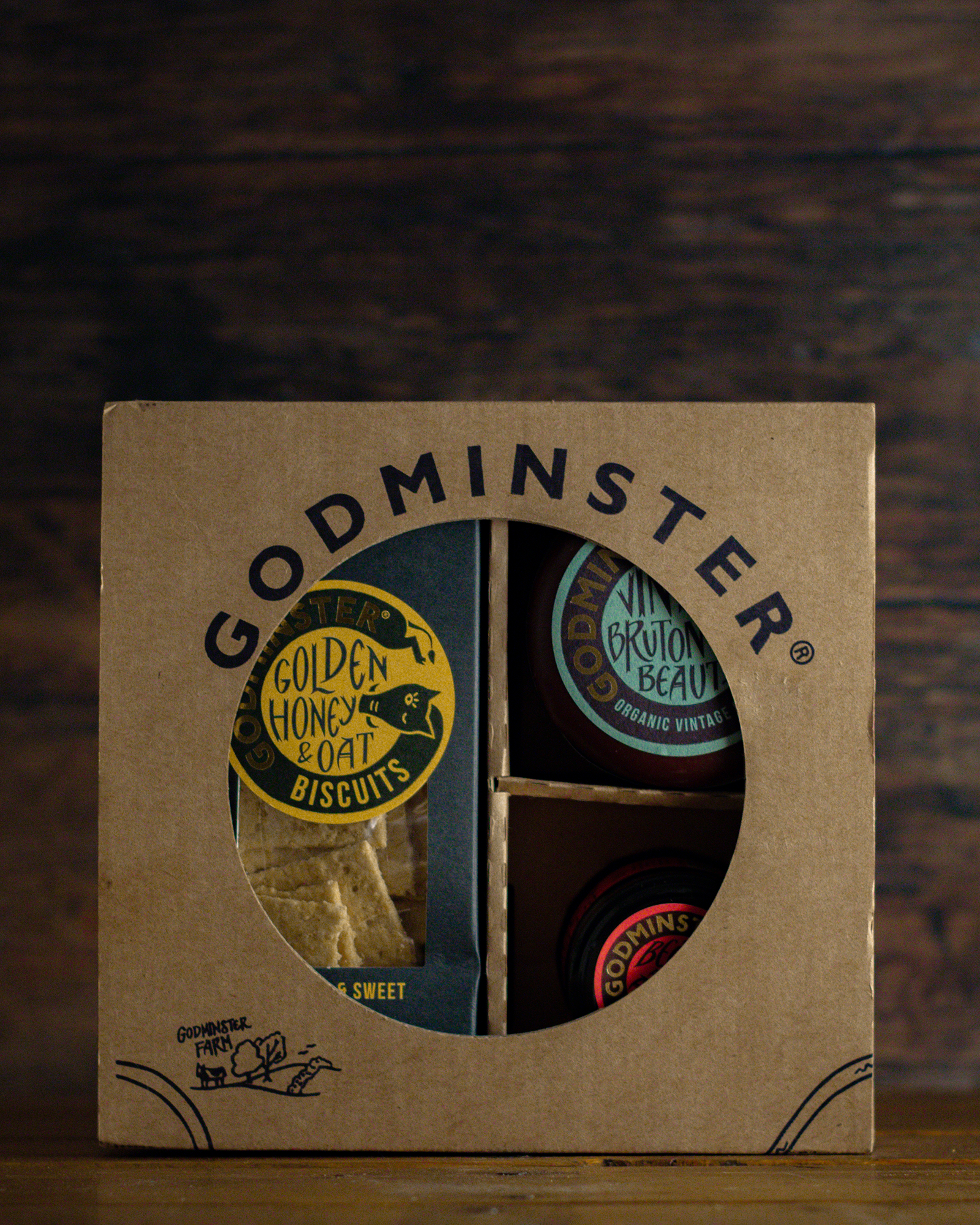 Godminster Cheddar & Chutney Signature Selection Gift Box