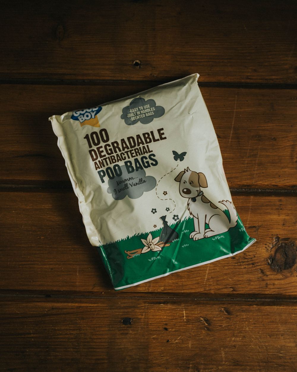 Good Boy Antibacterial Degradable Poo Bags (100 Pack)