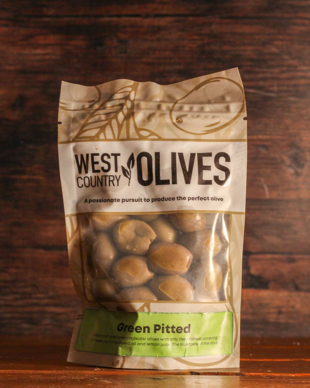 West Country Olives Green Pitted Olives