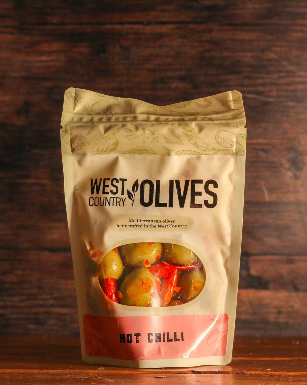 West Country Olives Hot Chilli Olives
