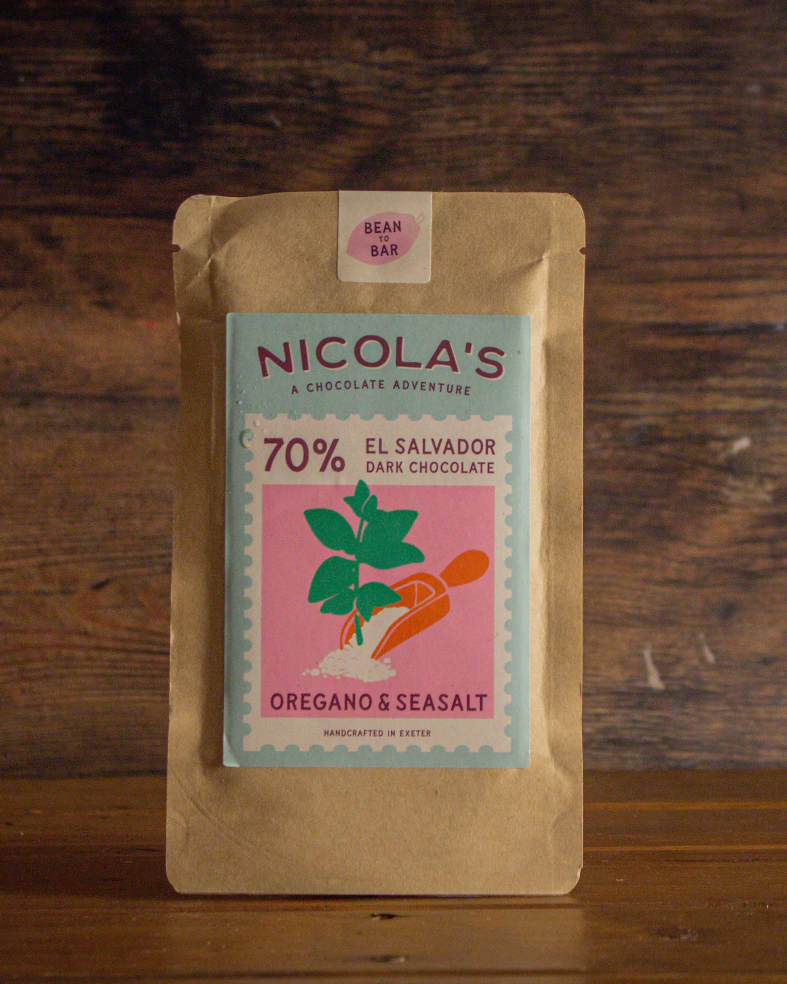 Nicola's Chocolate - El Salvador - 70% Cocoa