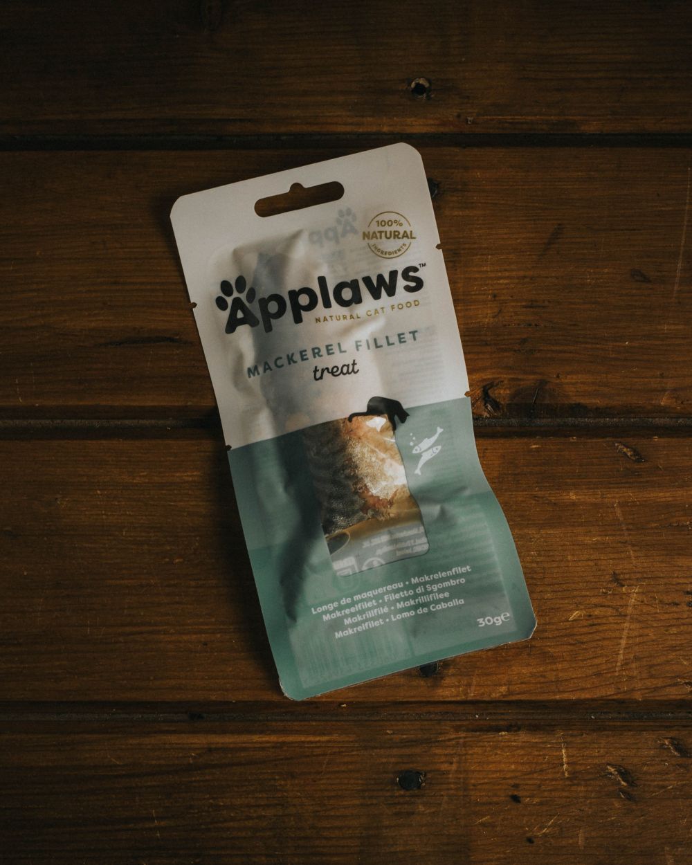 Natural Mackerel Fillet Cat Treat (30g)