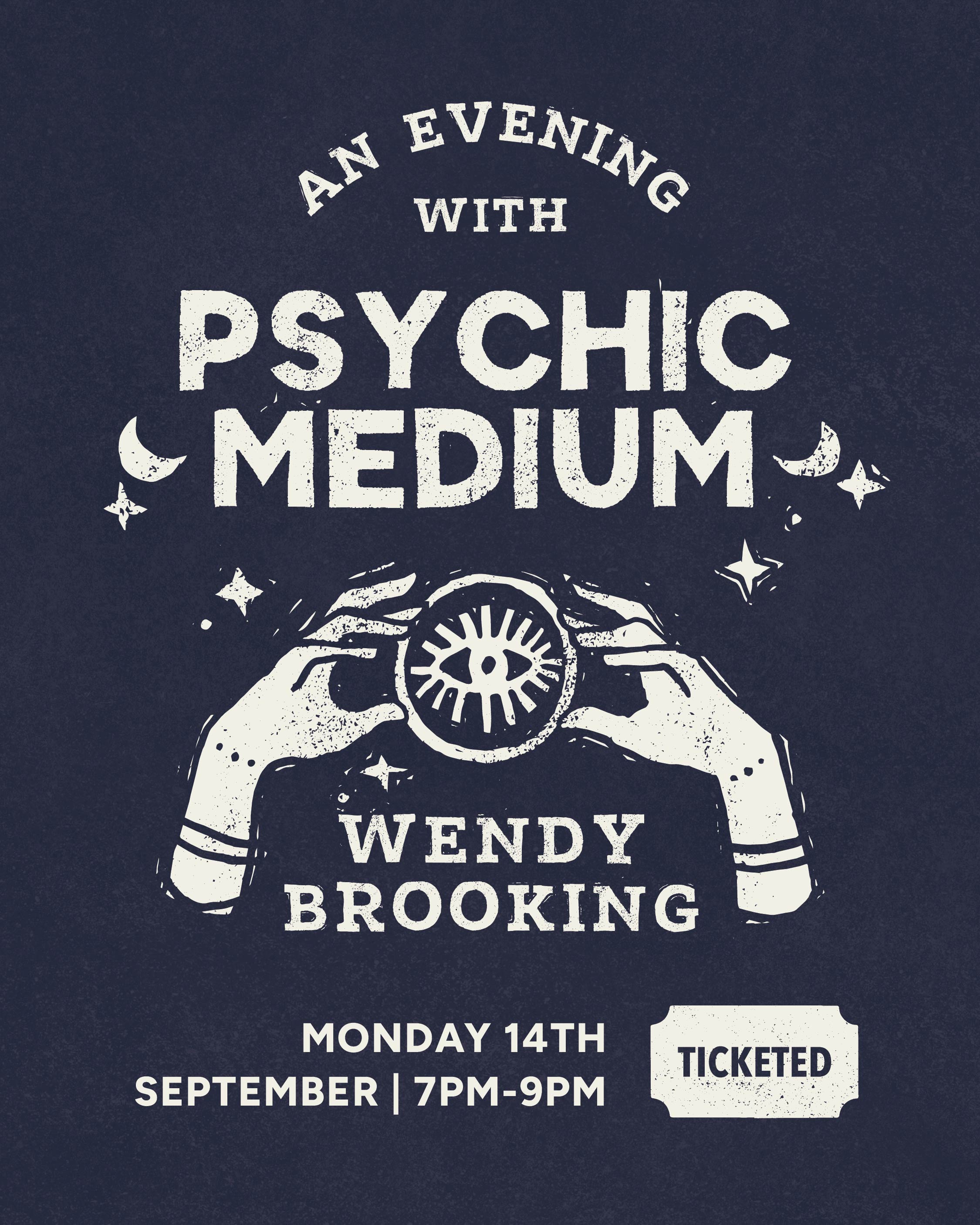 An Evening with a Psychic Medium | Monday 14th September