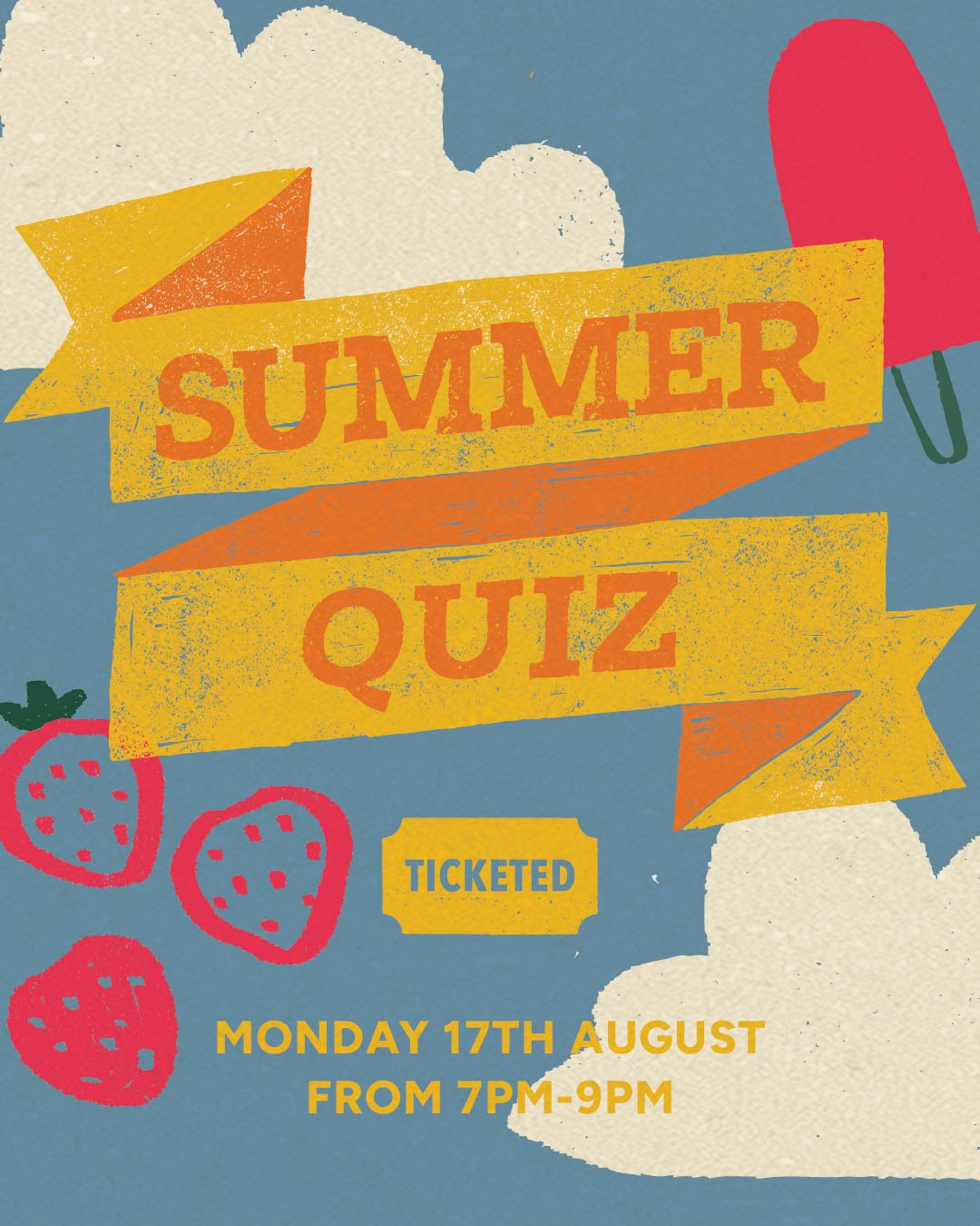 Summer Quiz | Monday 17th August