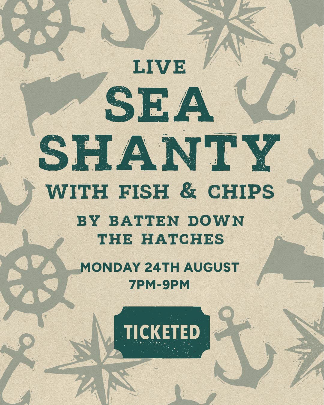 Sea Shanty | Monday 24th August