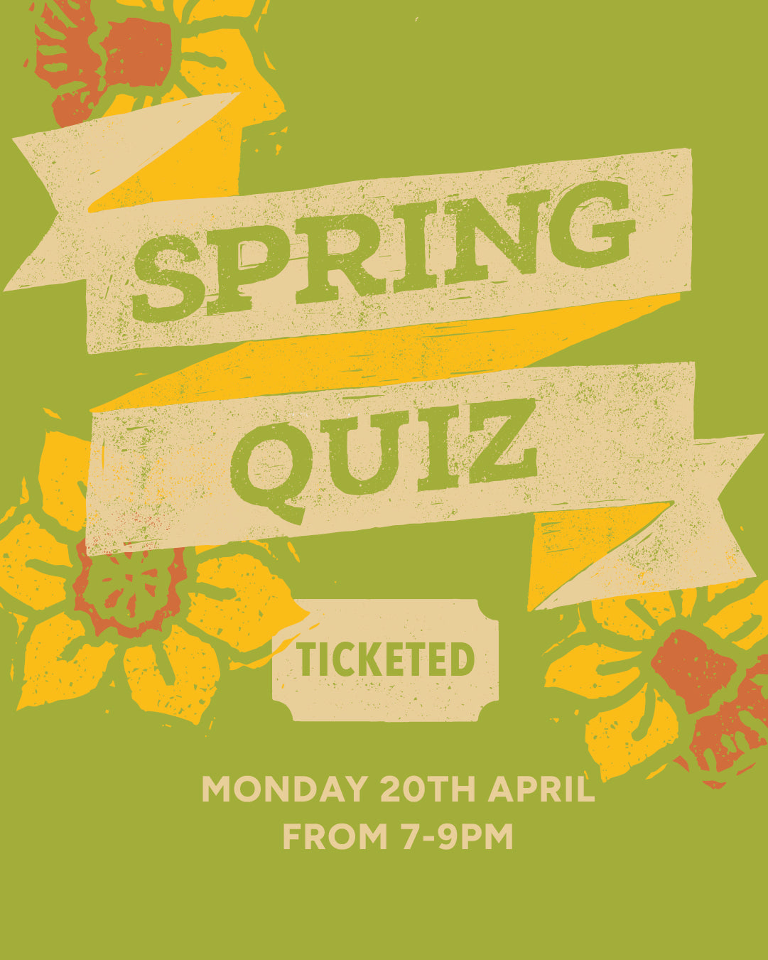 Spring Quiz | Monday 20th April