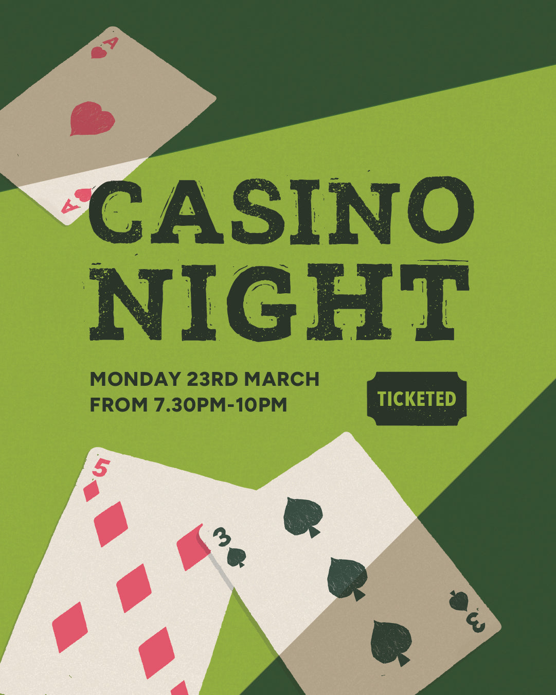 Casino Night | Monday 23rd March