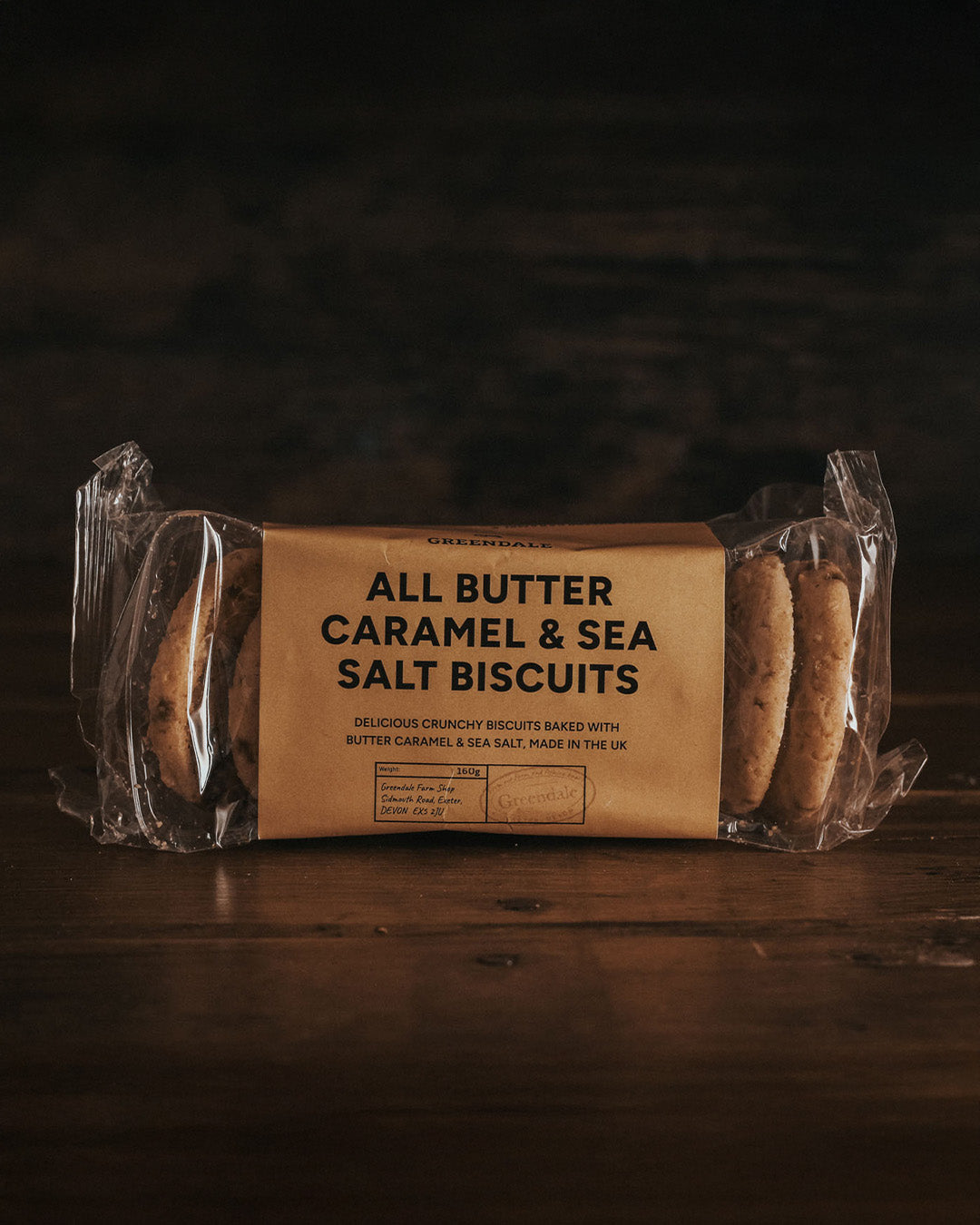 Greendale All Butter Caramel & Sea Salt Biscuits