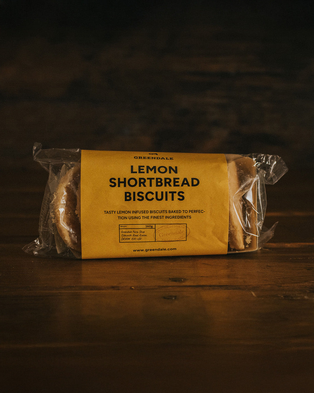 Greendale Lemon Shortbread Biscuits