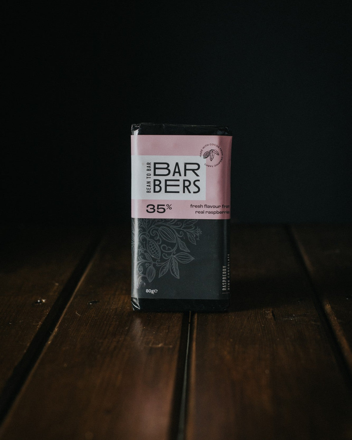 Barbers Cocoa - Peruvian Raspberry Pink Chocolate
