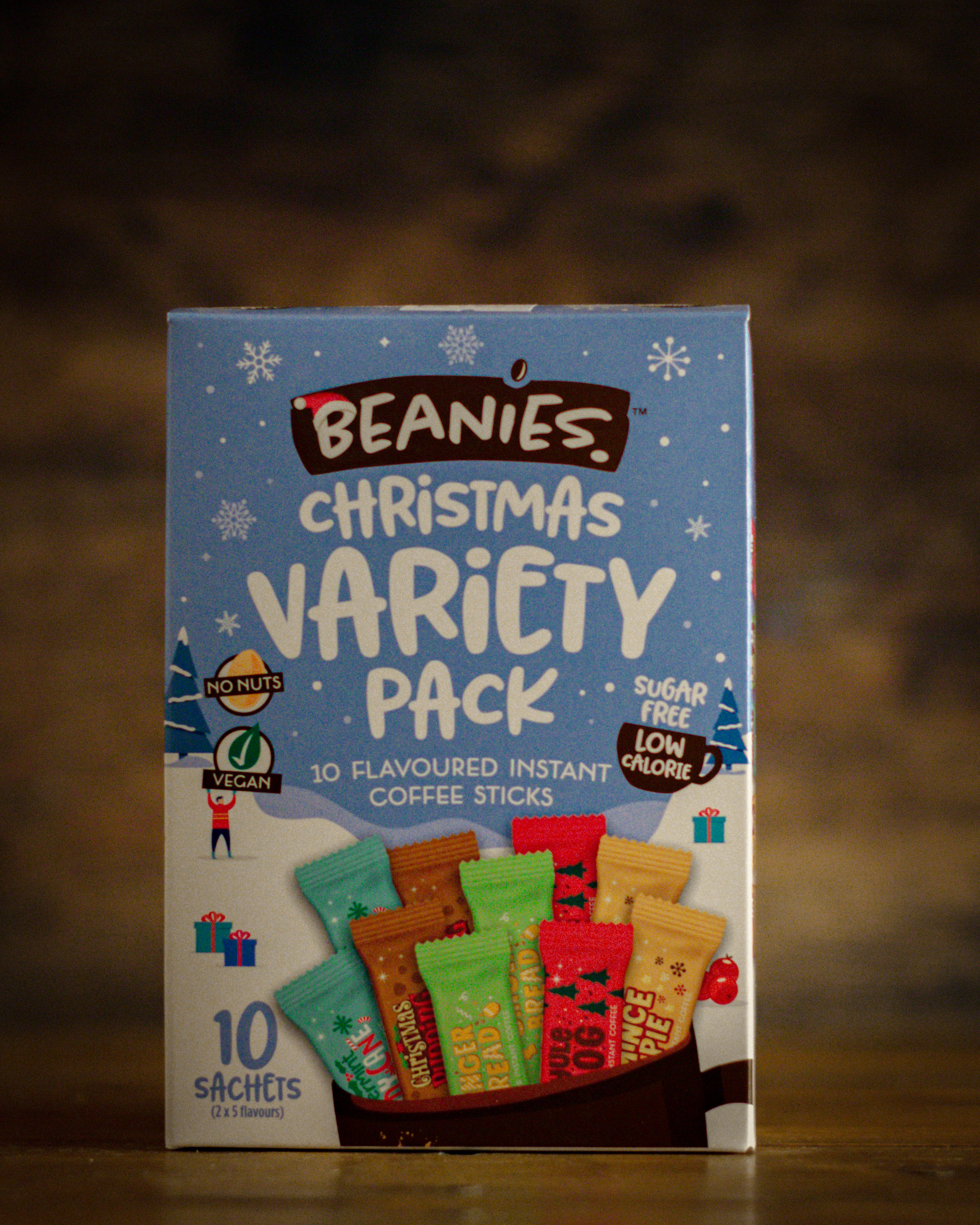 Beanies Christmas Coffee Selection Box