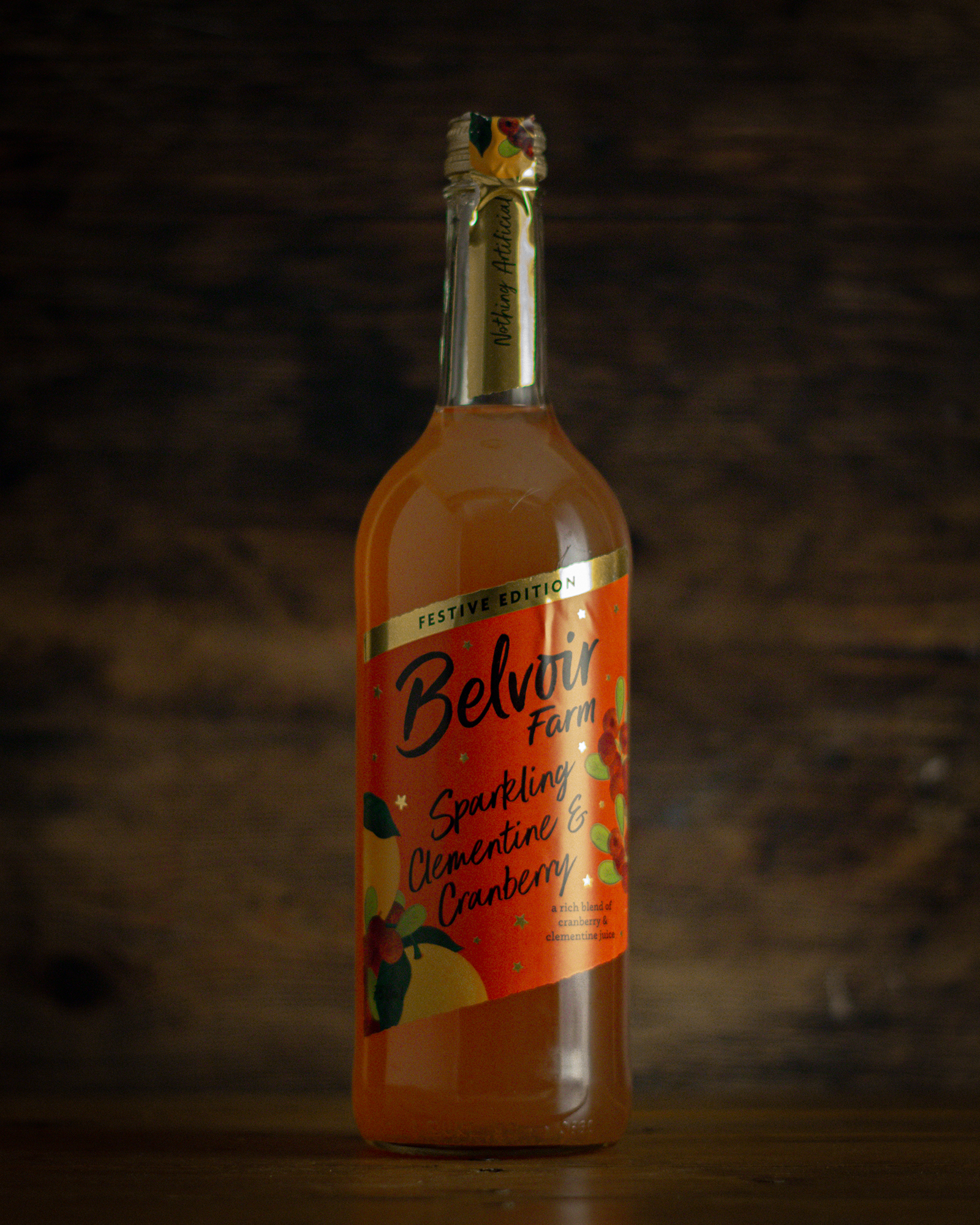 Belvoir Farm Sparkling Clementine & Cranberry