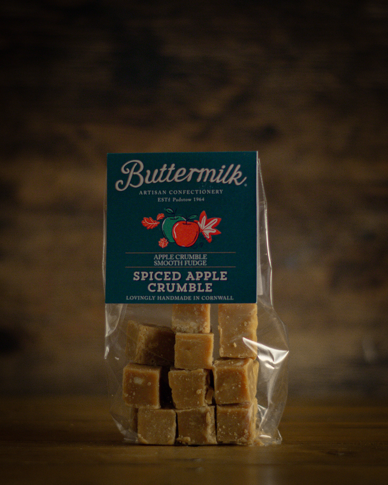 Buttermilk Spiced Apple Crumble Fudge