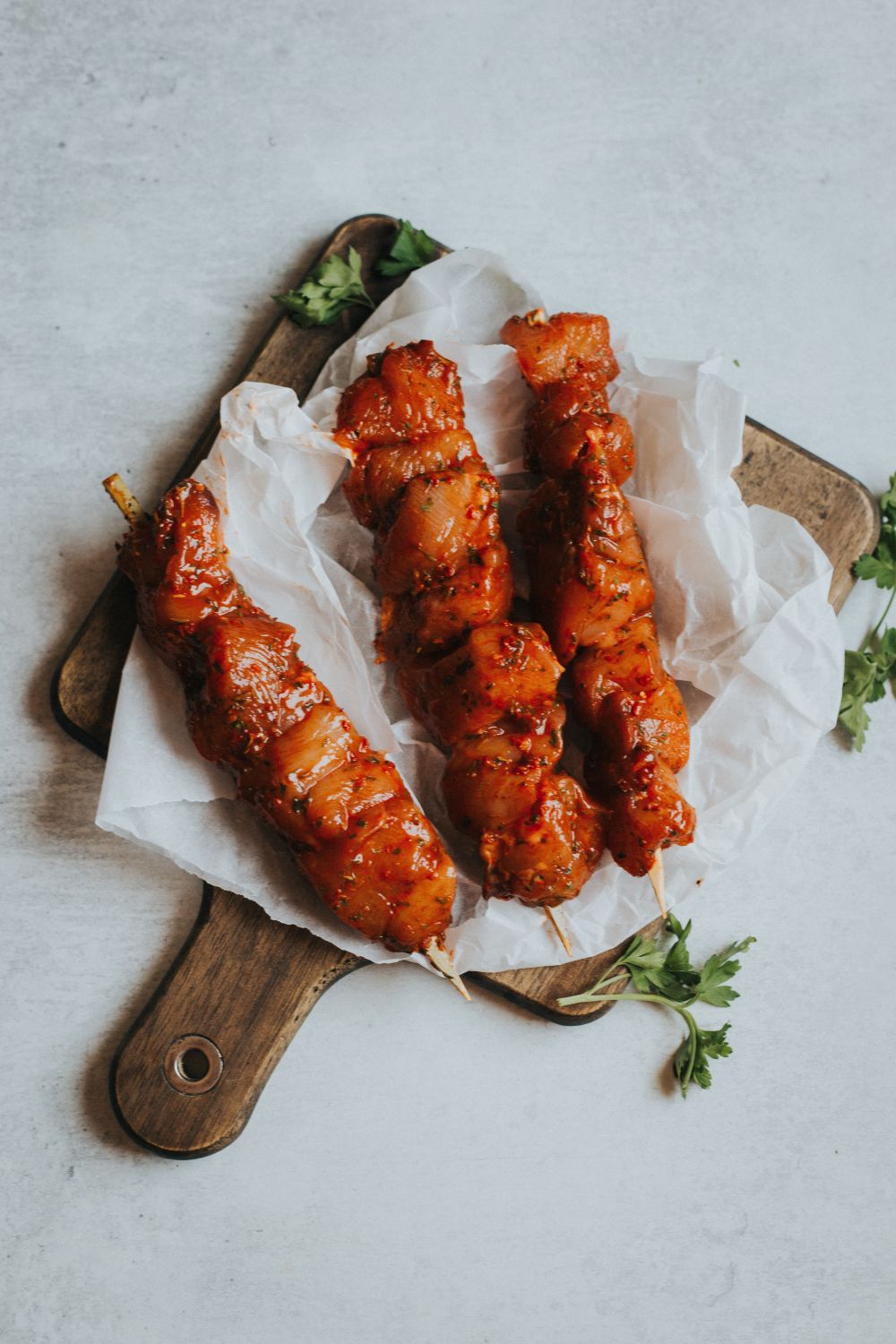 Chinese Chicken Kebabs