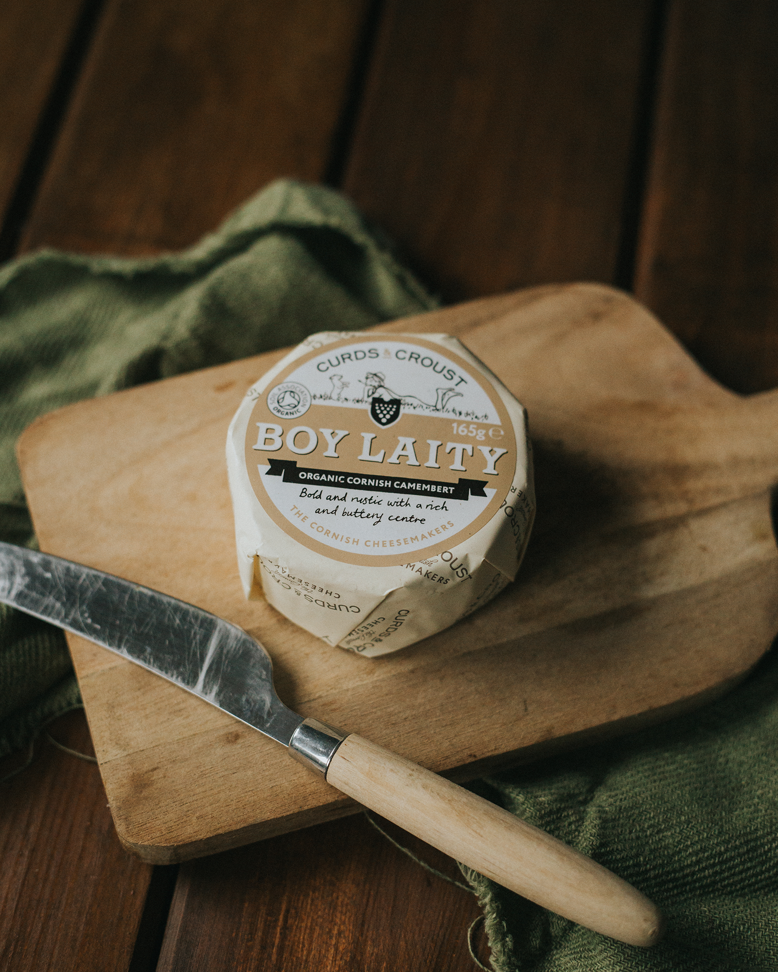 Curds & Croust Boy Laity Cornish Camembert