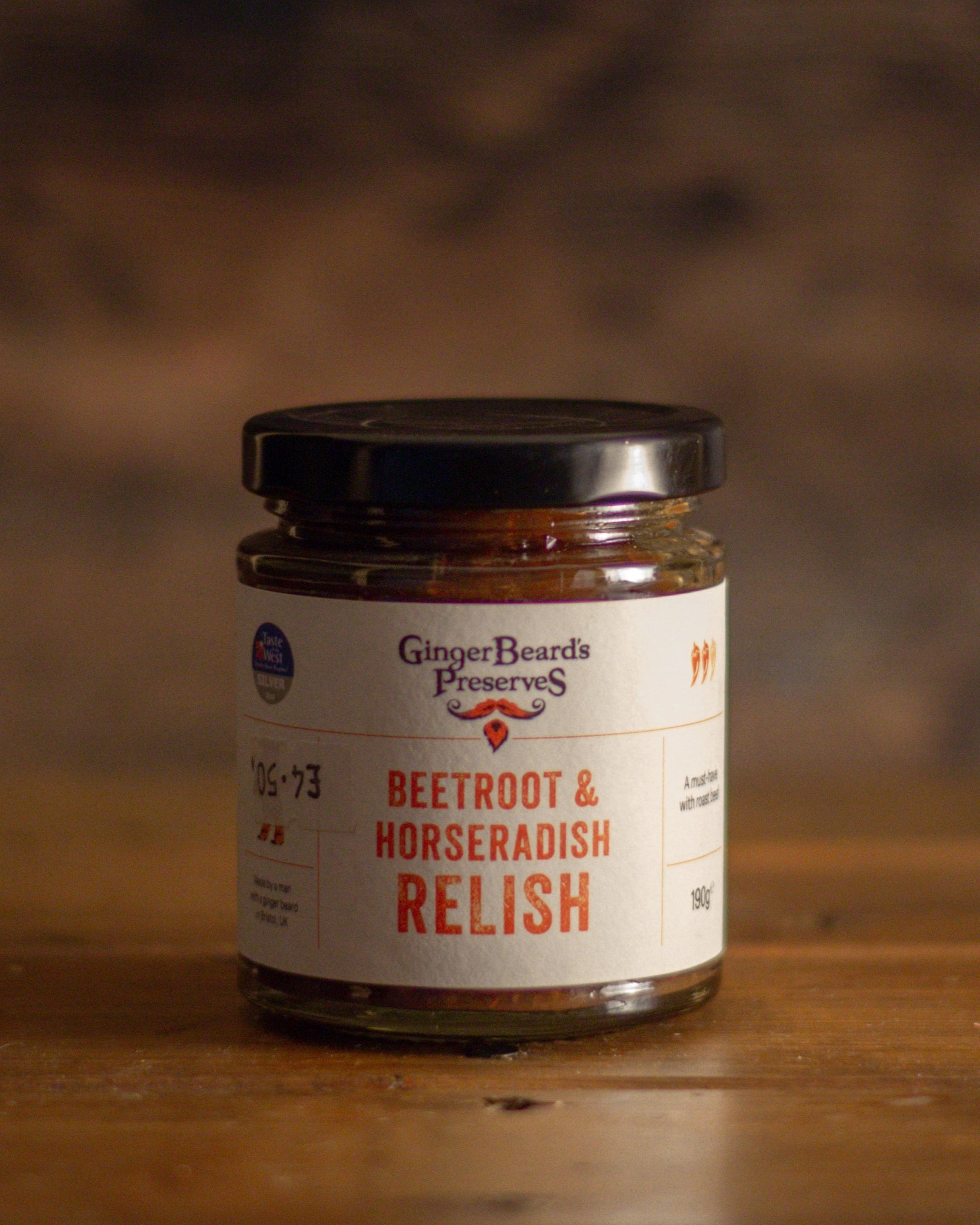 GingerBeard's Preserves Beetroot & Horseradish Relish