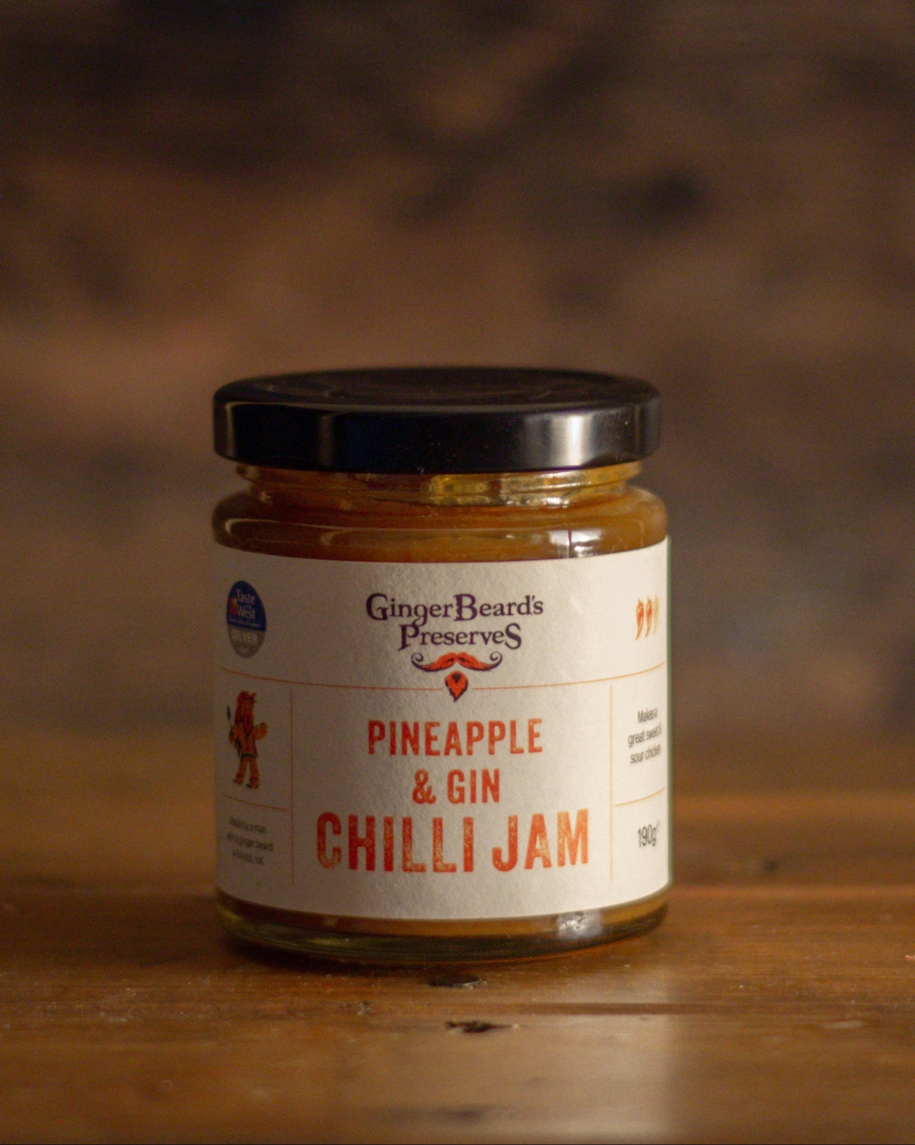 GingerBeard's Preserves Pineapple & Gin Chilli Jam