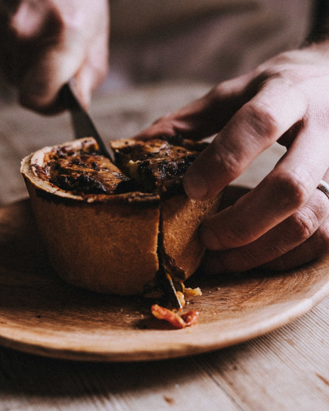 Ginger Cat Deli's Steak & Ale Pie