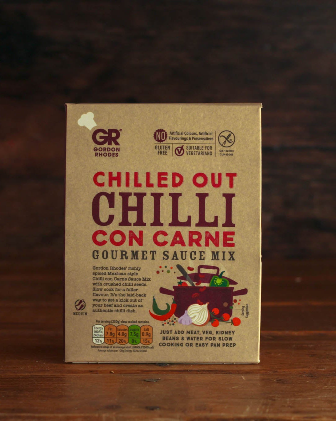 Gordon Rhodes Chilli Con Carne Gourmet Sauce Mix