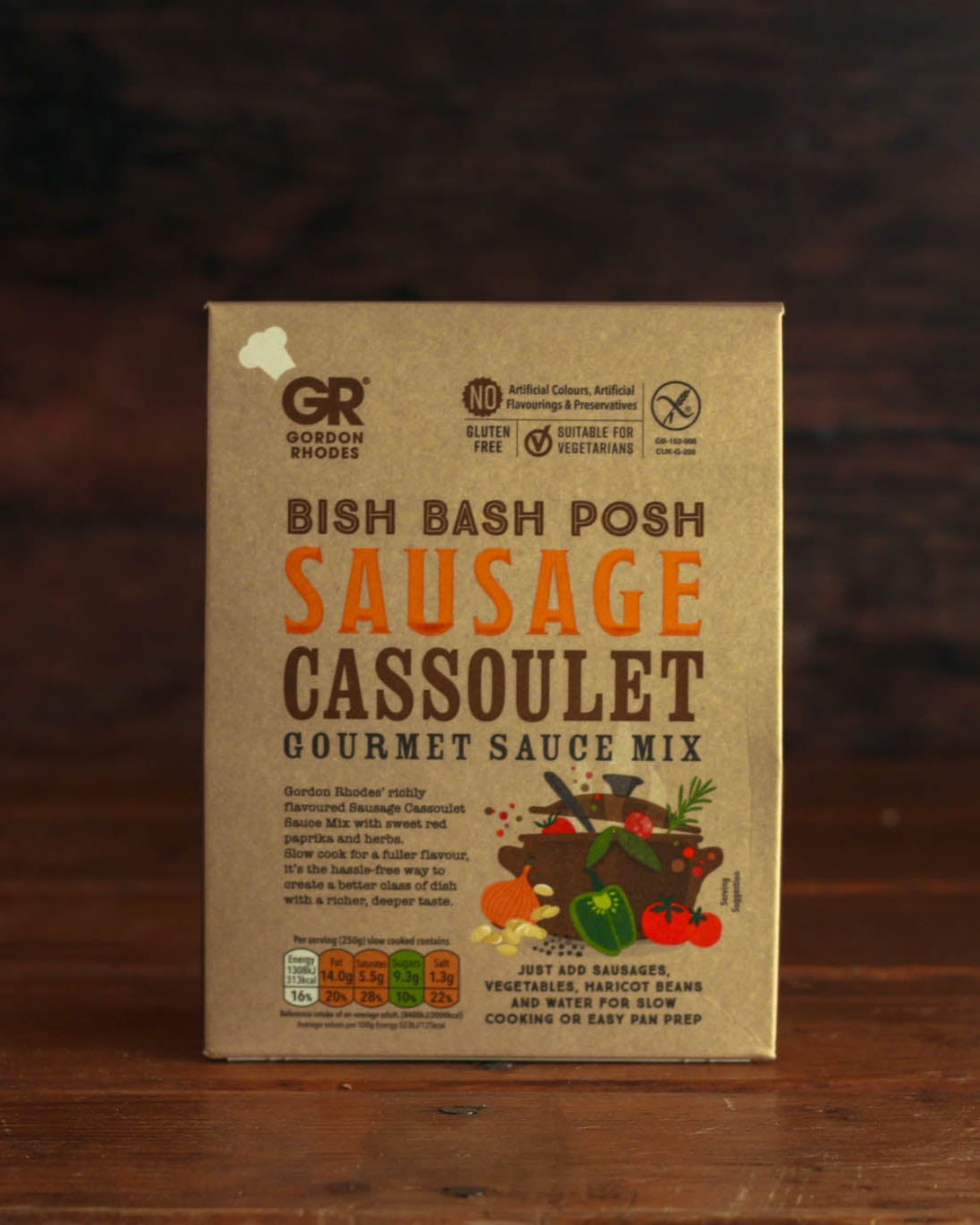 Gordon Rhodes Sausage Causoulet Sauce Mix