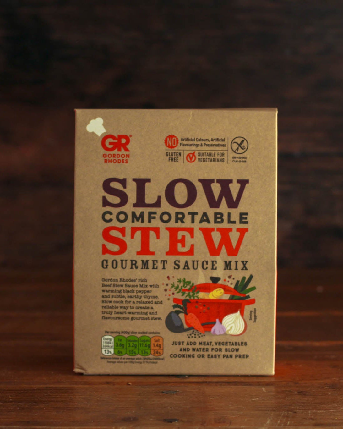 Gordon Rhodes Stew Gourmet Sauce Mix
