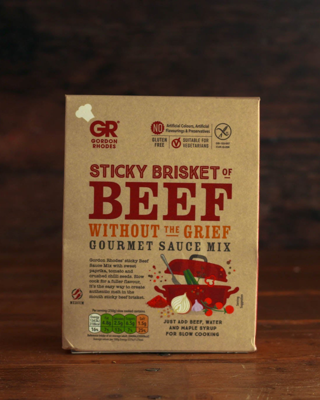 Gordon Rhodes Sticky Brisket of Beef Sauce Mix